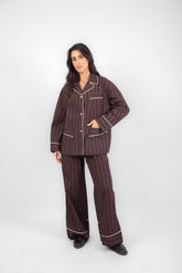Stripe Set- Brown